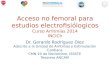 Acceso no femoral para Estudios Electrofisiologicos
