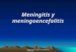 Meningitis y encefalitis