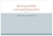Bronquiolitis y Laringotraqueitis