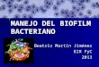 Manejo del biofilm bacteriano
