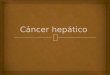 Cancer hepatico