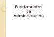 Fundamentación administrativa