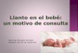 Llanto en el bebé: un motivo de consulta (por Ramona Minguez)
