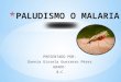 Paludismo o Malaria