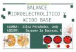 Balance Hidroelectrolítico - UPAO