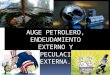 Auge petrolero, endeudamiento externo y especulación externa