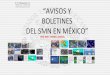 Sesión 7 : Avisos y boletines del SMN en México