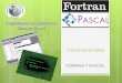 Fortran y Pascal