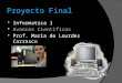 Proyecto final powerpoint