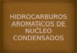 Hidrocarburos aroamticos de nucleo condensados