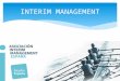 Presentación interim management