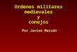 Ordenes militares medievales