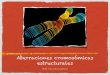 Aberraciones cromosómicas estructurales 2013