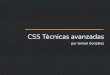 CSS Técnicas avanzadas