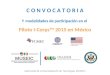 Modalidades Participacion Piloto i-Corps México 2015