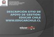 Descripción Sitio de Educar Chile