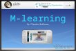 M learning - Aprendizaje electrónico Móvil
