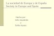 Tema 12. la sociedad de europa y de españa