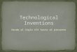Inventos tecnológicos
