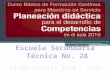 Planeación didáctica para el desarrollo de competencias cbc 2010   2011
