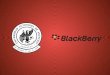 UAA APP para Black Berry desarrollado por IDC