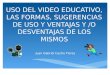 Uso del video educativo