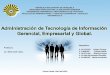 Administración de tecnología de Información Gerencia, Empresarial y Global