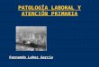 (2013-05-07) Patologia laboral y atencion primaria (ppt)