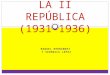 La II república (1931 1936)