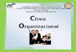 Clima organizacional