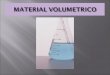 material volumetrico