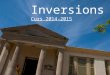 Inversions 2014-2015