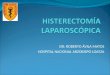 Histerectomía laparoscópica final