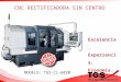 TGS CNC rectificadora sin centro