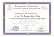 Diploma de Reconocimiento al Lic. Tito Edmundo Zelada Mejía por su trayectoria en defensa de los intereses del pueblo salvadoreño