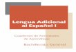 Lengua Adicional al Español I - Temario