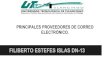 PRINCIPALES PROVEEDORES DE CORREO ELECTRONICO
