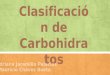 Clasificación de Carbohidratos