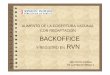 Backoffice y registro en RVN