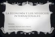 La economía y los negocios internacionales (3)