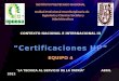 Certificaciones hp