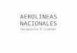 Clasificacion Nacional aerolineas