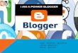 Expocion del blogger