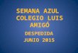 2015 SEMANA AZUL COLEGIO LUIS AMIGO. PARTE 4