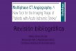 Revisión bibliográfica : AngioTC Multifase