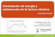 NEGOCIAR CONTRATOS DE ELECTRICIDAD Y OPTIMIZAR LAS FACTURAS ELECTRICAS - J M Yusta