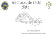 Fracturas de radio distal