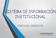 Portales Uniminuto - Sistemas de información Institucional