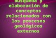 Conceptos geológicos