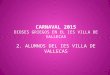 Carnaval 2015. Alumnos Villa de Vallecas